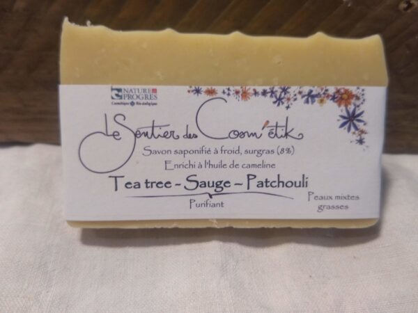 Tea tree - Sauge - Patchouli