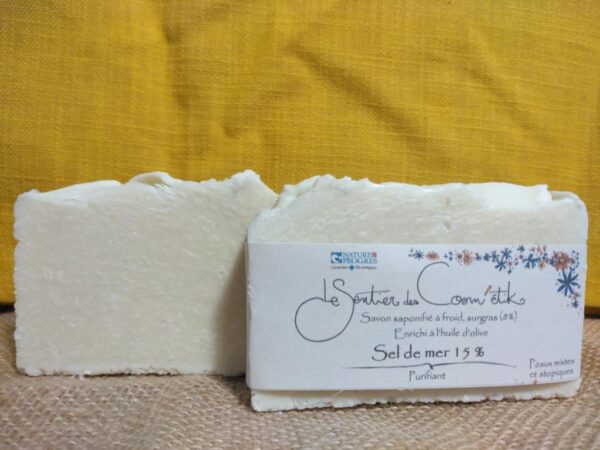 Savon au sel de mer