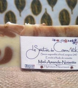Miel - Lait d'amande - Huile de noisette