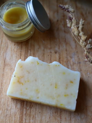 Savon lait d’avoine calendula artisanal – visage & corps