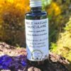 flacon huile douleur musculaire Huile de massage douleurs musculaires naturelle avec macérats de millepertuis et grande camomille pour détendre et apaiser les tensions après l’effort
